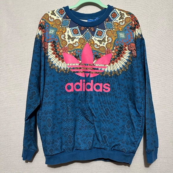 Adidas Originals x The Farm Company Boromix Sweatshirt - size S - Picture 3 of 7